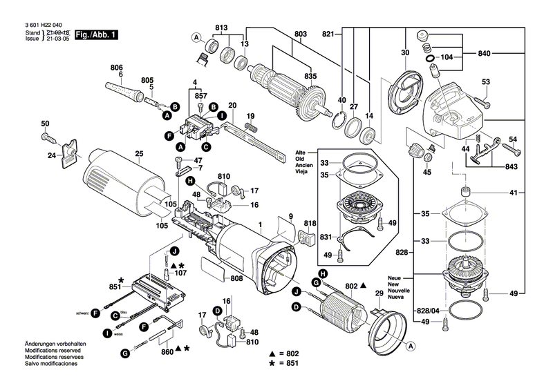 New Genuine Bosch 1604448023 Connecting Cable