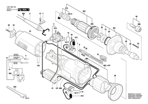 New Genuine Bosch 160446010E Power supply cord