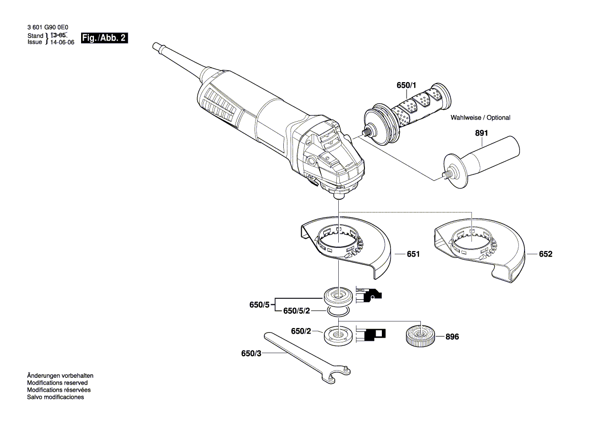 New Genuine Bosch 1604460230 Power supply cord