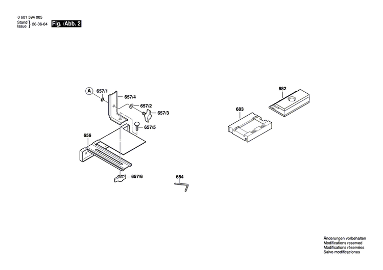 New Genuine Bosch 1604460249 Power supply cord