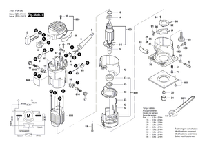 New Genuine Bosch 1604460309 Power supply cord