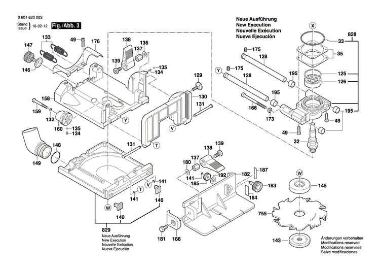 New Genuine Bosch 1604460332 Power supply cord