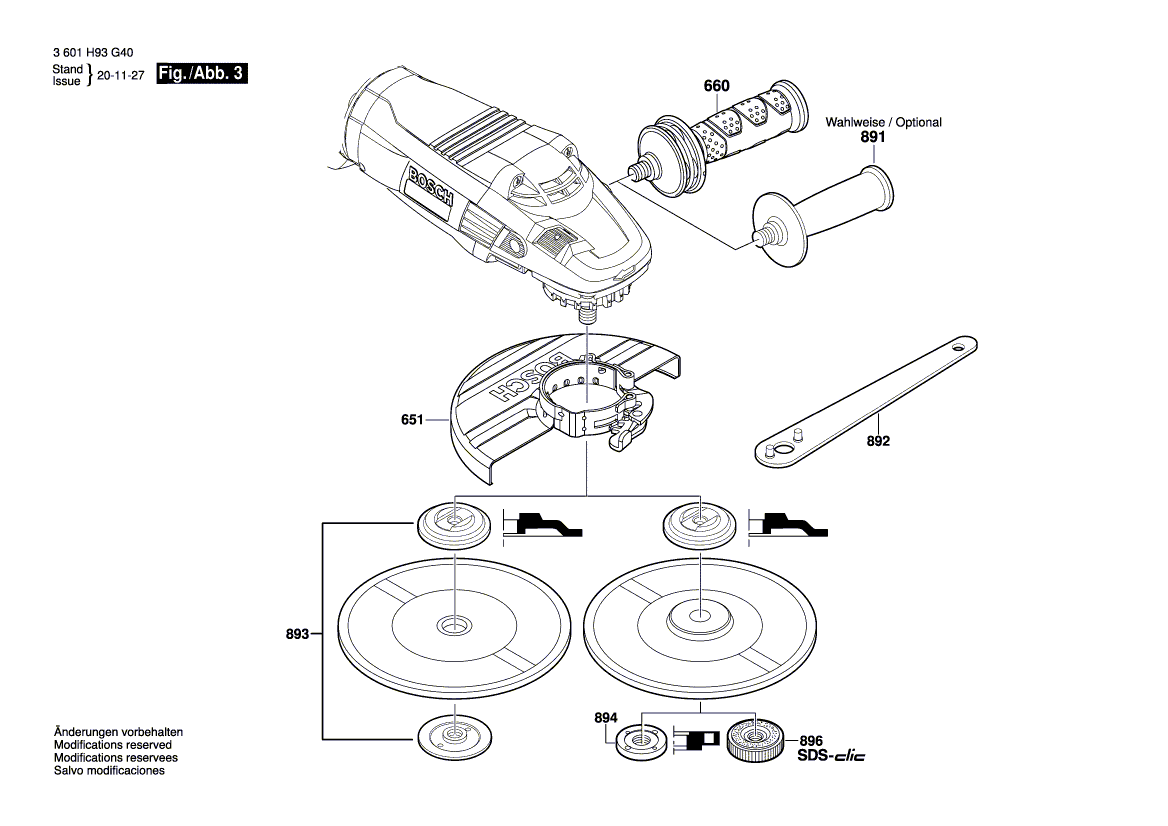 New Genuine Bosch 1604460349 Power supply cord