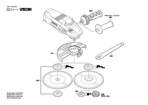 New Genuine Bosch 1604460349 Power supply cord