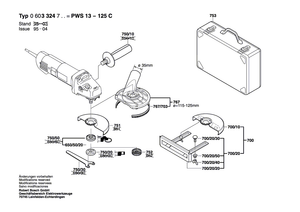 New Genuine Bosch 1604460430 Power supply cord