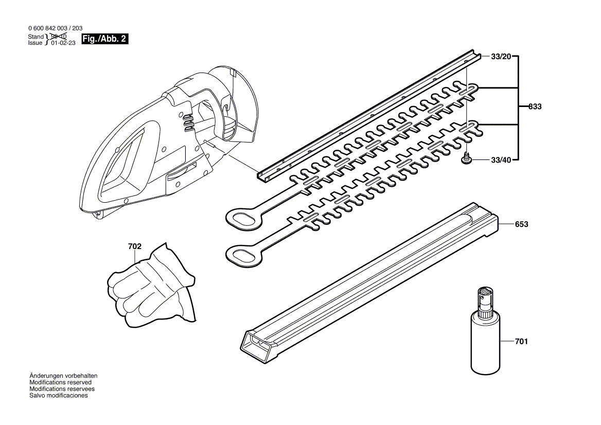 New Genuine Bosch 1604460437 Power supply cord