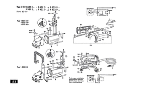 New Genuine Bosch 1604460447 Power supply cord