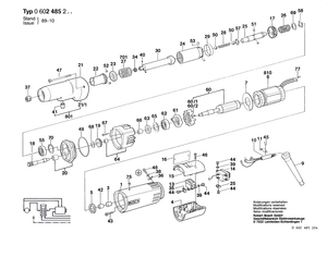 New Genuine Bosch 1604616017 Compression Spring
