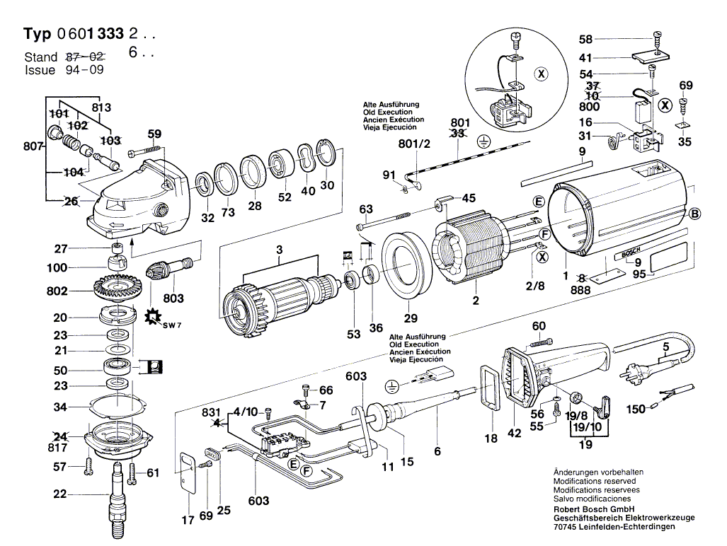 New Genuine Bosch 1604643003 Compression Spring