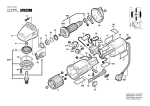 New Genuine Bosch 1605108127 Motor Housing