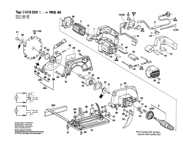 New Genuine Bosch 1605108137 Motor Housing