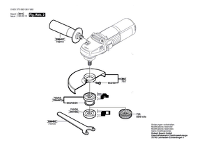 New Genuine Bosch 1605108189 Motor Housing
