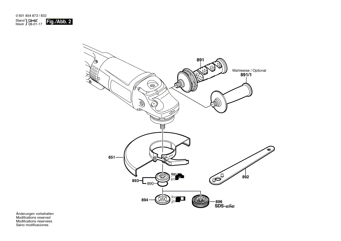 New Genuine Bosch 1605108190 Motor Housing