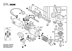 New Genuine Bosch 1605108209 Motor Housing