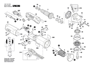 New Genuine Bosch 1605108222 Motor Housing