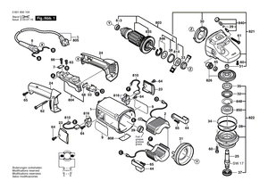 New Genuine Bosch 1605108233 Motor Housing