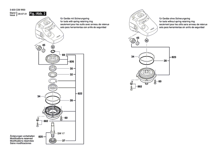 New Genuine Bosch 1605108235 Motor Housing