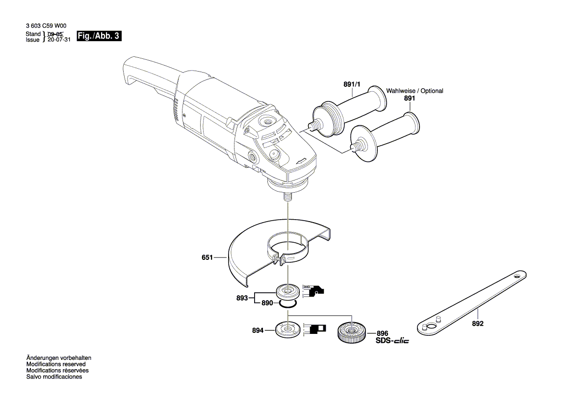 New Genuine Bosch 1605108235 Motor Housing