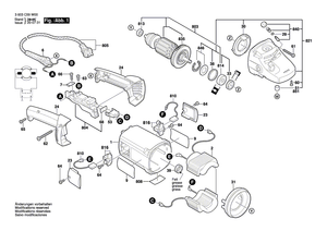 New Genuine Bosch 1605108235 Motor Housing