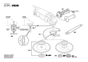New Genuine Bosch 1605108236 Motor Housing