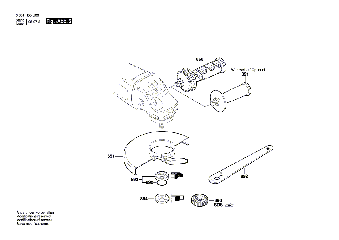 New Genuine Bosch 1605108239 Motor Housing