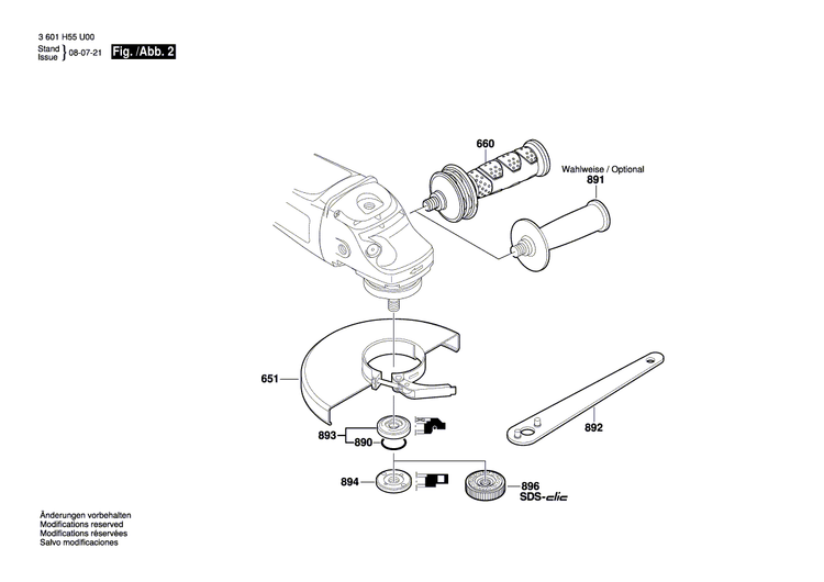 New Genuine Bosch 1605108239 Motor Housing
