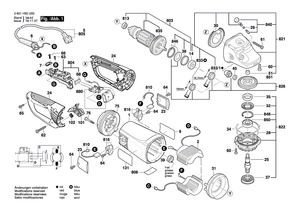New Genuine Bosch 1605108239 Motor Housing