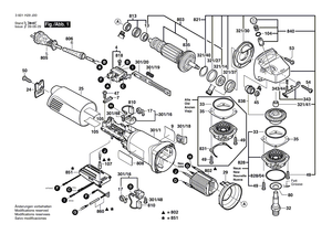 New Genuine Bosch 1605108269 Motor Housing