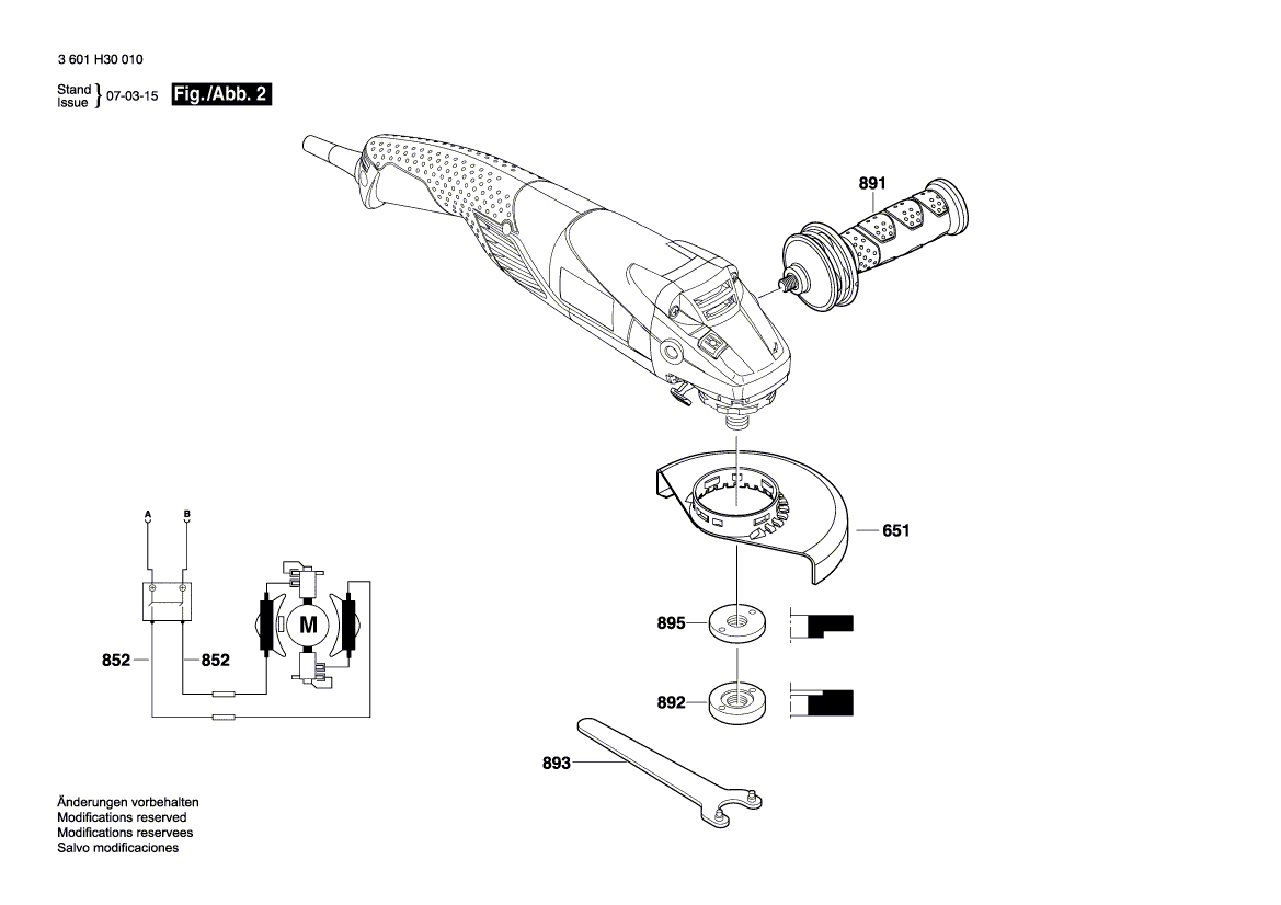 New Genuine Bosch 1605108276 Motor Housing
