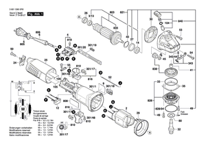 New Genuine Bosch 1605108287 Motor Housing
