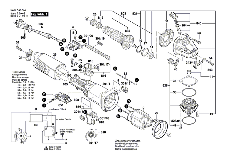 New Genuine Bosch 1605108288 Motor Housing