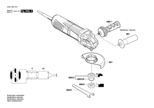 New Genuine Bosch 160510829A Housing Section