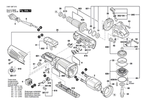 New Genuine Bosch 160510829A Housing Section