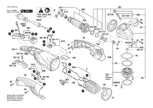 New Genuine Bosch 16051082DR Motor Housing