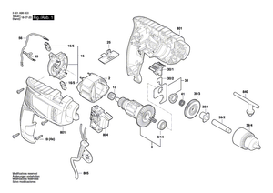 New Genuine Bosch 16051082H7 Motor Housing