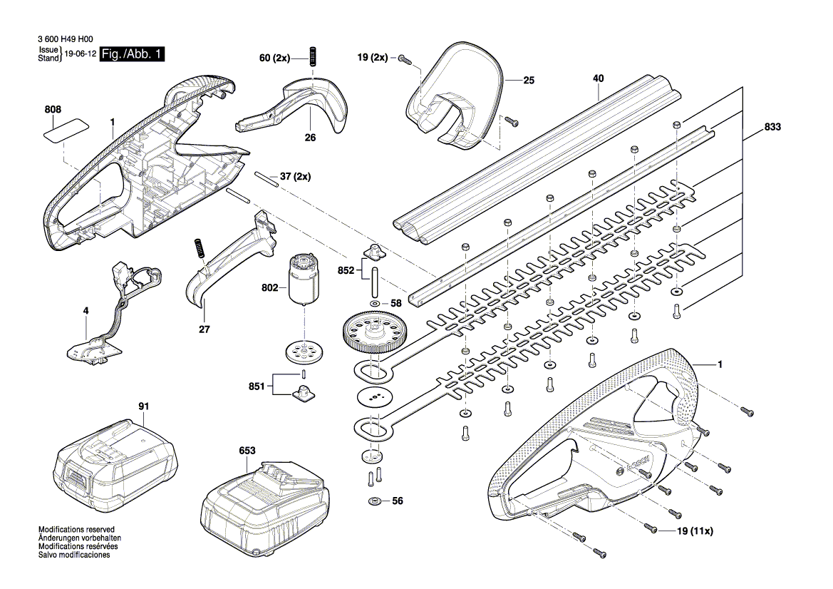New Genuine Bosch 16051082K2 Housing Section