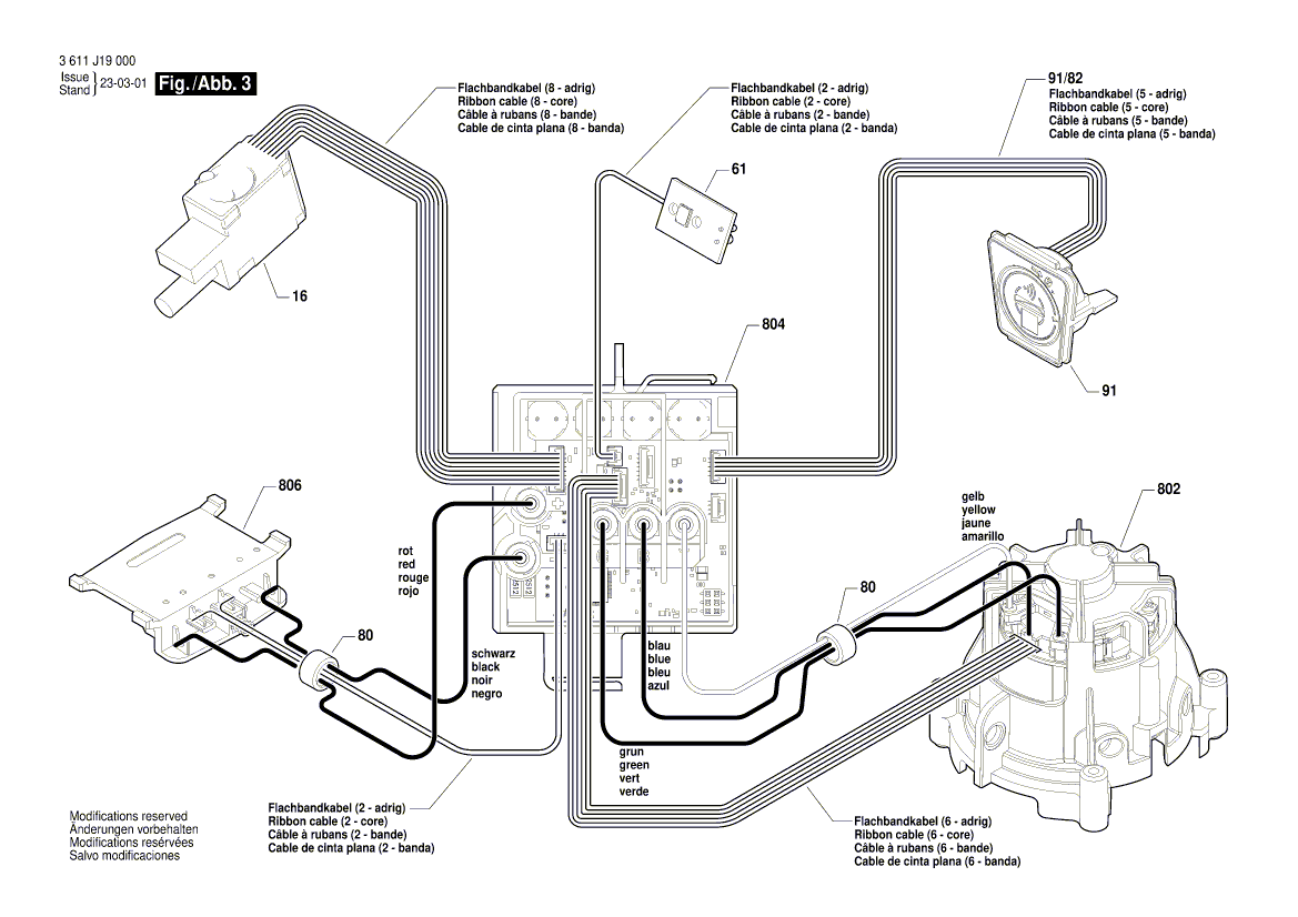New Genuine Bosch 16051082L7 Motor Housing