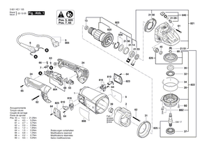New Genuine Bosch 16051082MU Motor Housing