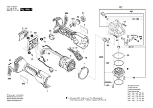 New Genuine Bosch 16051082PG Motor Housing