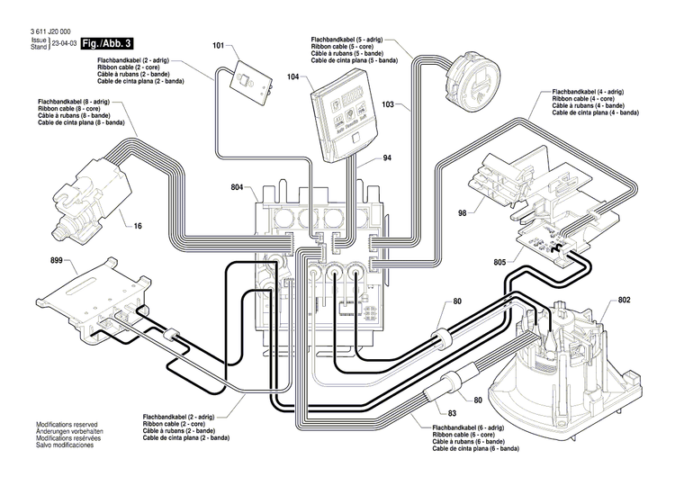 New Genuine Bosch 16051082R9 Housing Section