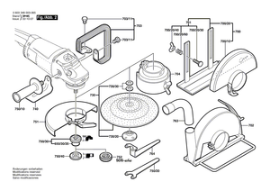 New Genuine Bosch 1605132132 Handle