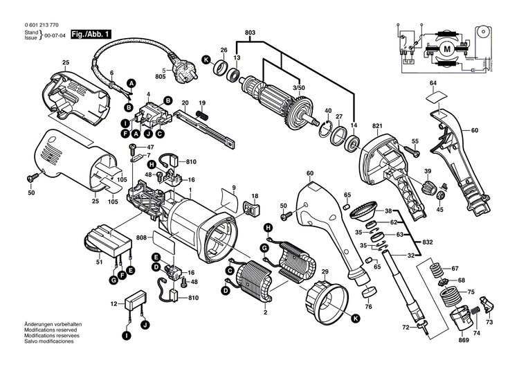 New Genuine Bosch 1605132133 Housing Section