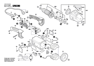 New Genuine Bosch 160513215L Handle