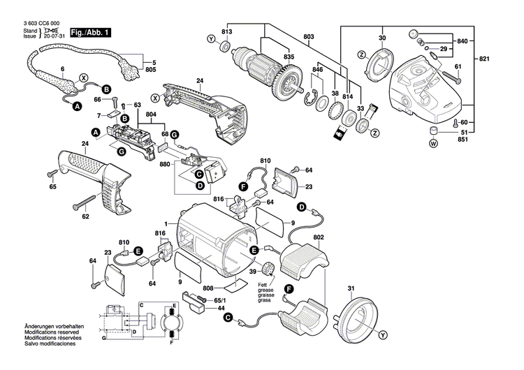New Genuine Bosch 160513215L Handle