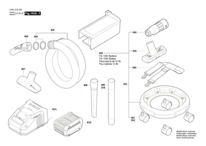 New Genuine Bosch 160513217B Handle