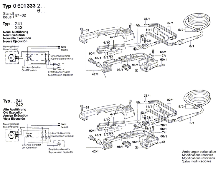 New Genuine Bosch 1605132187 Handle