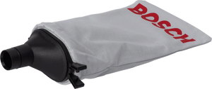 New Genuine Bosch 1605411028 Cloth Dust Bag For random orbital sanders, For