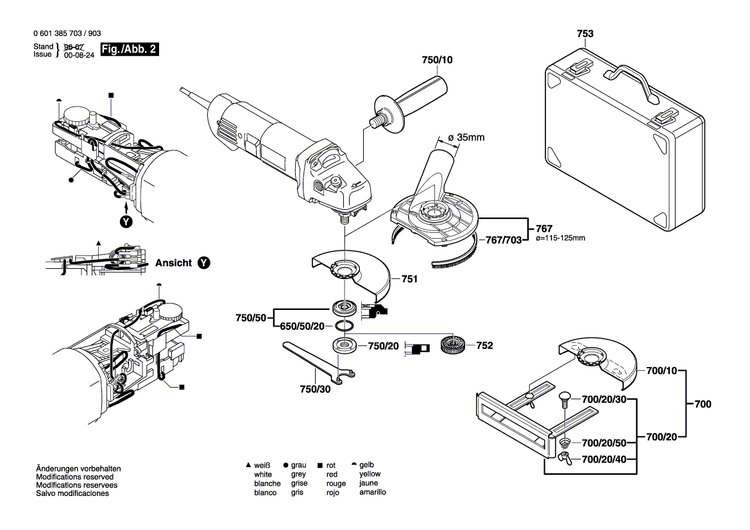 New Genuine Bosch 1605500174 Housing Cover