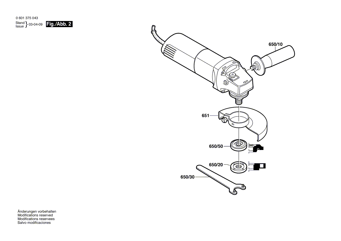 New Genuine Bosch 1605500194 Housing Cover