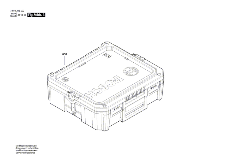 New Genuine Bosch 16055002HF Housing Cover